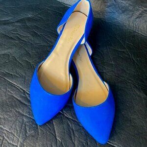 Dream Pairs Peacock Blue Flats - W 8 1/2